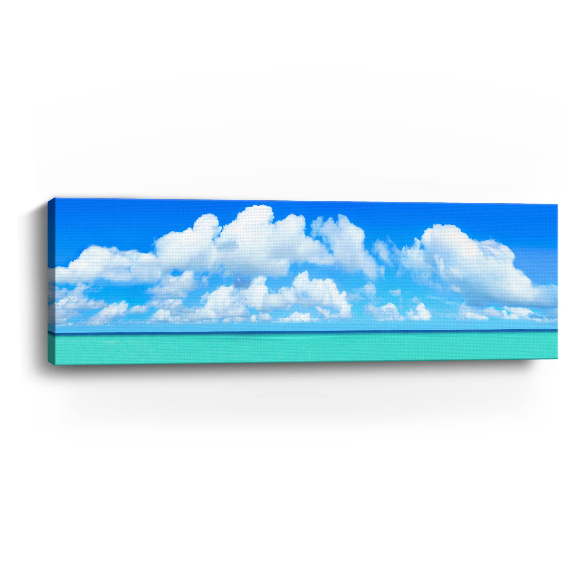 Rainbow Deck Canvas Giclee